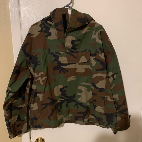 fear of god camo hoodie
